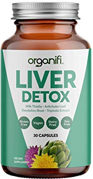 Organifi: Liver Detox - Herbal Liver Detox and Support - 30 Day Supply - Optimal Hormone Balance - Increase Energy and Promote Healthy Metabolism - Naturally Cleanse Toxins
