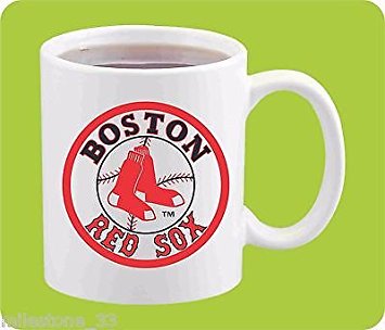 Boston Red Sox Major League Baseball Team Ceramic White Coffee Mug 11 Oz Gift