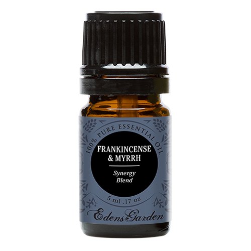 Frankincense & Myrrh (100% Pure, Undiluted Therapeutic/Best Grade) Premium Aromatherapy Oils by Edens Garden- 5 ml