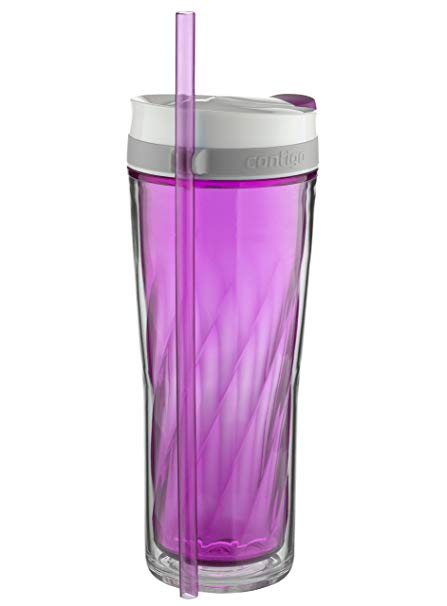 Contigo Autoclose Shake & Go Flex Tumbler, 24-Ounce, Radiant Orchid