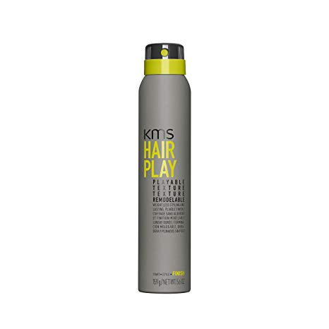 KMS HAIRPLAY Playable Texture Weightless Styling, Lasting Pliable Body Boost, Piecey Texture, 5.6 oz