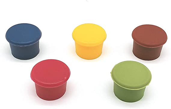 Silicone Wine Stoppers Unbreakable Reusable Caps for Bottle Wine to keep Fresh (5)