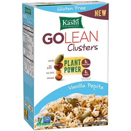 Kashi Golean Clusters Cereal Vanilla Pepita 10.8 Ounce