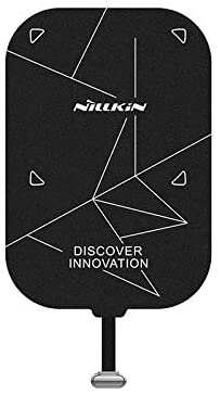 Nillkin Lightning Wireless Charger Receiver - Qi Ultra Thin Magic Tag Wireless Charging Receiver Patch Module Chip for ipad Mini 1/2/3/4/5th 7.9 inch,Lightning Short