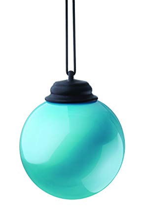 Xodus Innovations WP415 Battery Powered Hanging Decorative Outdoor LED Pulsing Globe Light, 5", Blue