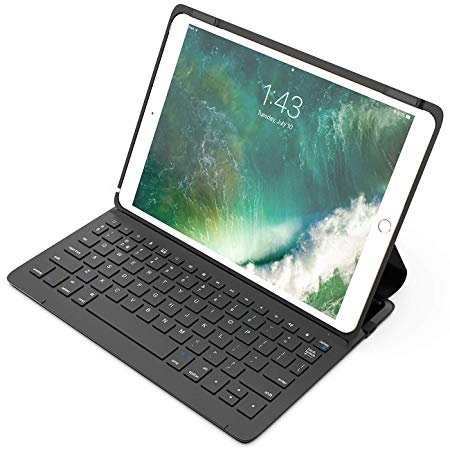 Inateck Keyboard Case for 10.5" iPad Air 3 2019 and iPad Pro 10.5", Ultra Slim Wireless Keyboard Case, BK2005