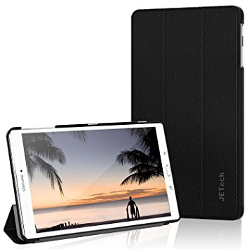 Galaxy Tab E 9.6 Case, JETech Slim-Fit Lightweight Case Cover for Samsung Galaxy Tab E / Tab E Nook 9.6" Tablet with Stand Function (Black) - 3603