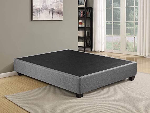 Continental Sleep Boxsping Foundation Platform Bed  For King Size Mattress, Comes With Legs To Eliminate Need For Bed Frame