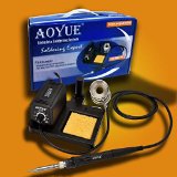 Aoyue 469 Variable Power 60 Watt Soldering Station with Removable Tip Design- ESD Safe