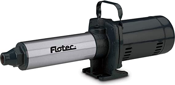 Flotec FP5722 0.75 HP Multistage Cast Iron High Pressure Booster Pump