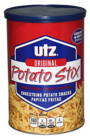 Utz Potato Stix, 15 oz Canister