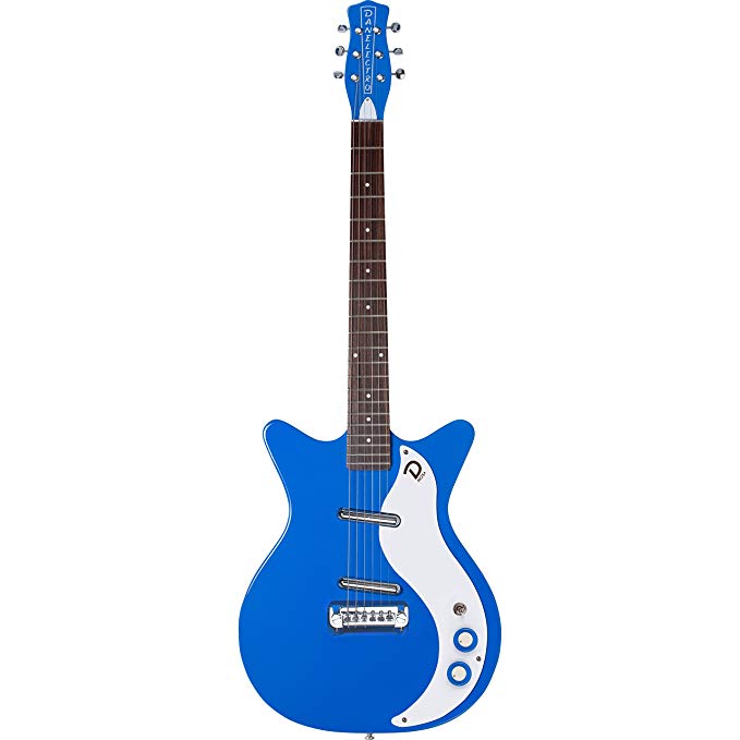 Danelectro '59M NOS  Double Cutaway Electric Guitar (Blue)