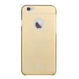 iPhone 6 Case - THZY Slim-Fit iPhone 6 Case 47 Logo Cut-Out for Apple iPhone 6 47 Inch Champagne Gold