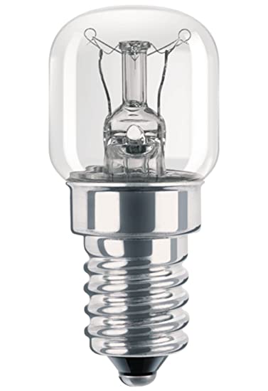 Philips 25SESOVEN 25 W SES E14 Small Screw Cap Pygmy Lamps, Glass, Clear