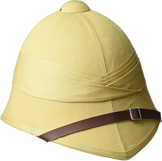 British Army Foreign Service Tropical Pith Helmet in Khaki by Mil-Tec