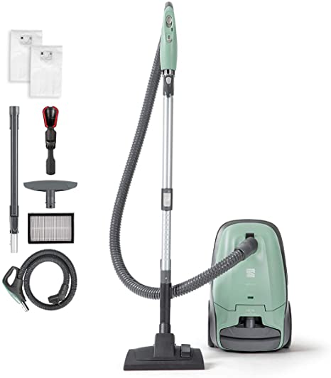 Kenmore BC2005 Pet Friendly Lightweight Bagged Canister Vacuum Cleaner with Extended Telescoping Wand, HEPA Filter, Retractable Cord, and 2 Cleaning Tools