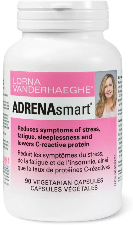 Lorna Vanderhaeghe ADRENAsmart | Adrenal Gland Support Supplement | 90 Capsules