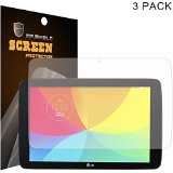 Mr Shield LG G Pad 101 V700 Anti-glare Screen Protector 3-PACK with Lifetime Replacement Warranty
