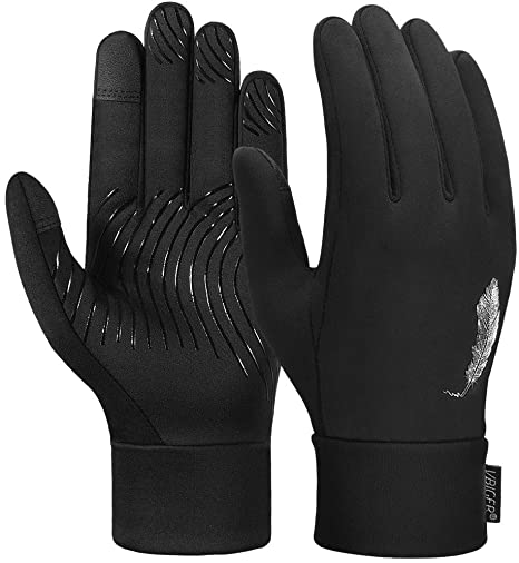 VBIGER Running Gloves Touch Screen Winter Gloves Thermal Gloves Driving Gloves Anti-slip Sports Gloves