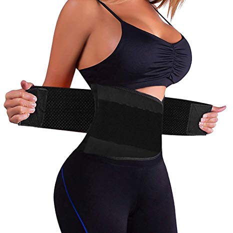 KAMIER Lumbar Back Braces for Back Pain Relief & Protects Waist Lumbar Support Adjustable Straps Waist Trimmer Support Belt Waist Trainer