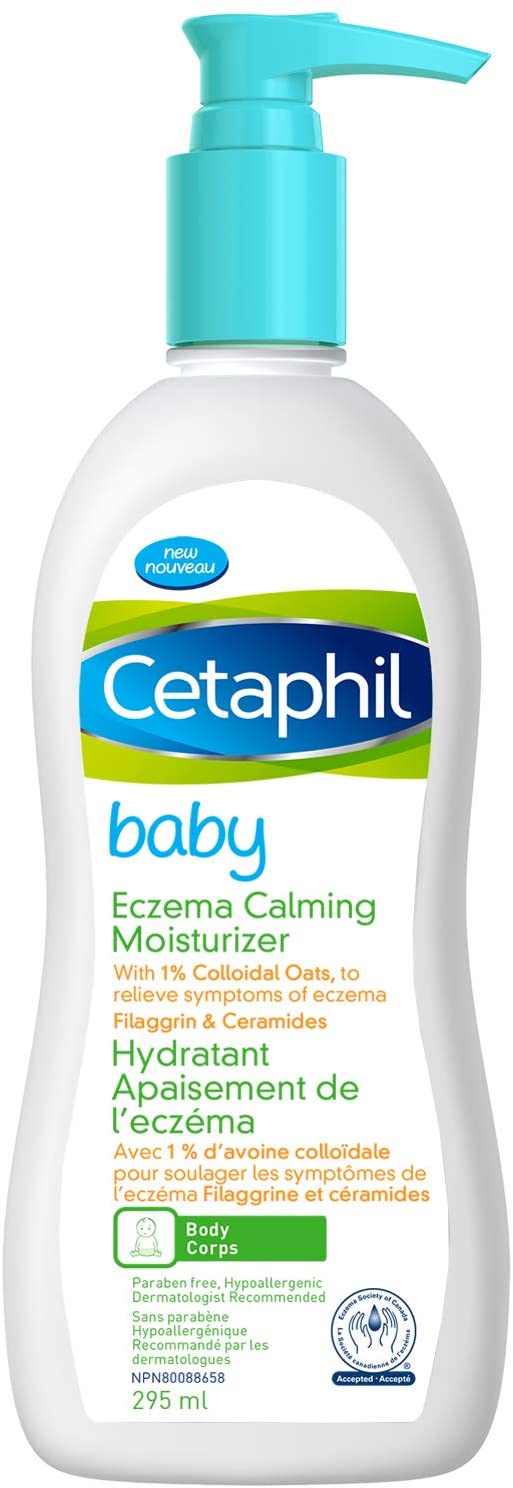 Cetaphil Baby Eczema Calming Moisturizer, 295 Milliliters