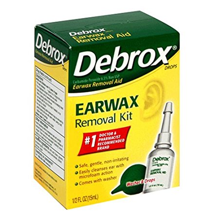 Debrox Ear Wax Removal W/ Size .5z Debrox Ear Wax Removal W/Bib .5z
