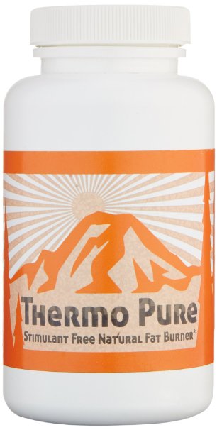 THERMO PURE - The Natural Fat Burner For Women & Men, 2-In-1 Caffeine Free Weight Loss Thermogenic and Appetite Suppressant, Weight Loss Pills That Work Without Side Effects, 120 Veggie Capsules