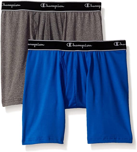 Champion Men's 2-Pack Tech Performance Boxer Brief