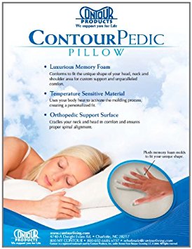 Contour Products Pedic Pillow, Standard