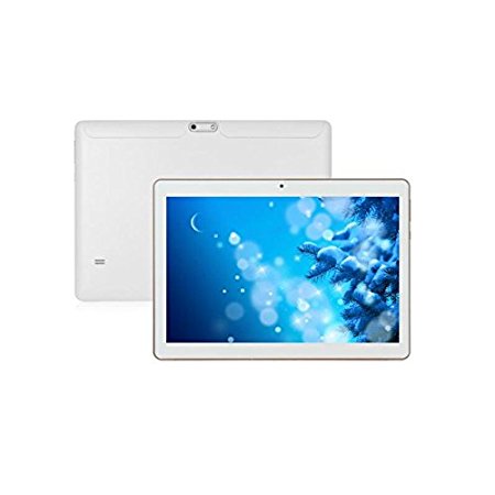ibowin® P130 10.1 Inch 1280x800 IPS Resolution Tablet PC Allwinner A33 Quad Core CPU 1G RAM 16G ROM Memory WIFI Bluetooth UK 3PIN Charger (White)