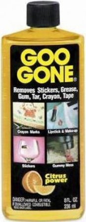 Goo Gone Large - Sticker, Tar, Crayon, Gum, lipstick, wax etc remover - 236ml (8Oz)