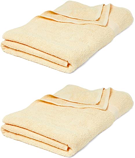 Marquis Mills 2 Poolside Beach Pool Towels Solid Beige 430 GSM 100% Cotton 36 Inches x 68 Inches