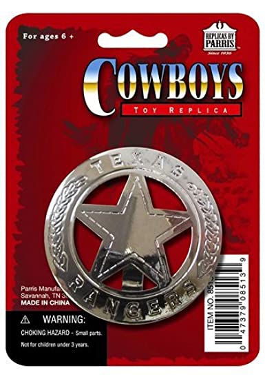 Parris Texas Ranger Badge