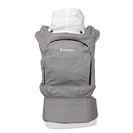 Ergonomic Baby Carrier for Infants and Toddlers - 3 Carrying Positions - 100% Cotton Machine Washable! Adjustable Baby Sling Carrier - Makes the Perfect Baby Shower Gift!
