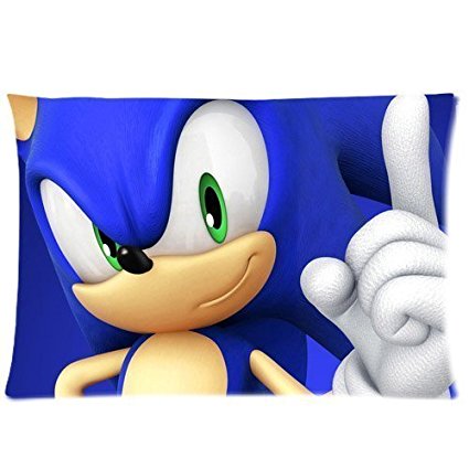 Custom Sonic the Hedgehog Actor Pillowcase Standard Size Design Cotton Pillow Case