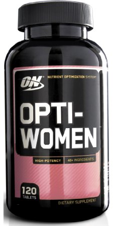 Optimum Nutrition 120 Opti-Women Women's Female Multivitamin Optiwomen Capsules