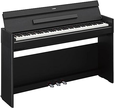 Yamaha YDPS55 Arius Series Slim Digital Console Piano, Black