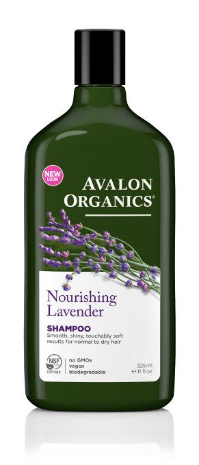 Avalon Organics Shampoo, Nourishing Lavender, 11 Fluid Ounce