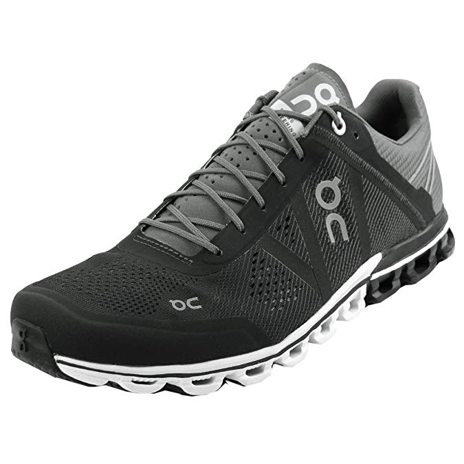 On Shoes Men's Cloudflow (12.5, Black/Asphalt)