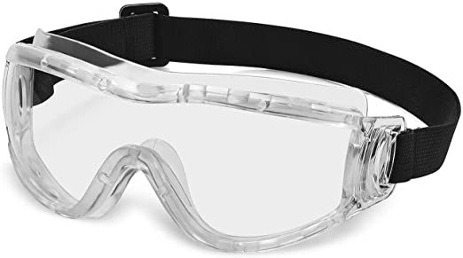 Mpow Safety Glasses Eye Protection Goggles, Clear Lenses UV Protection Anti-fog