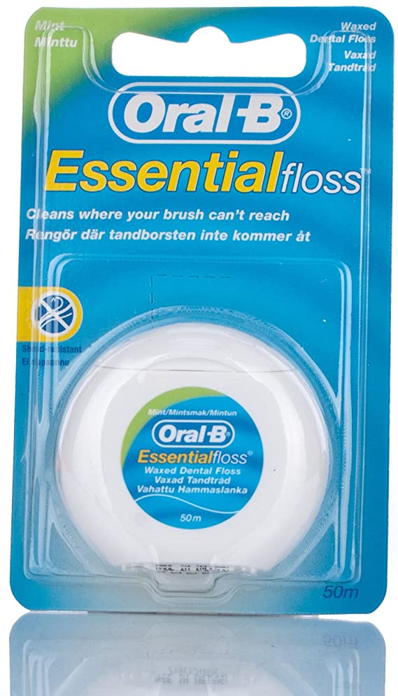 Oral-B Essential Mint Floss 50M - Pack Of 4