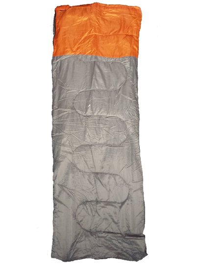 Kaufland 40º Classic Style Sleeping Bag Orange/Silver