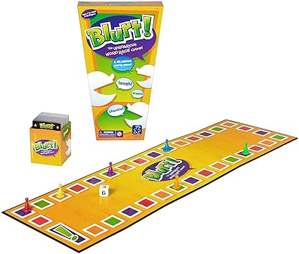 Educational Insights Blurt! - Word Game, Strategy Board Game for 3-12 Players, Family Games, Gift for Ages 7