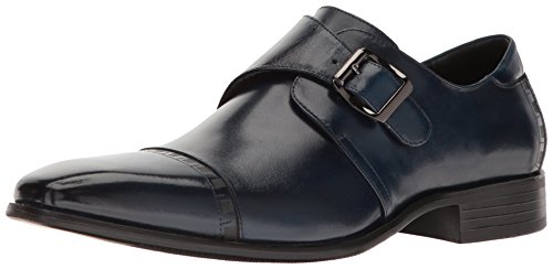 Stacy Adams Men's Macmillian-Cap Toe Monk Strap Slip-on Loafer