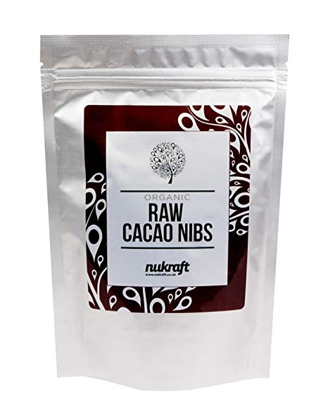 Organic Cacao Nibs by Nukraft available in 250g, 500g and 1kg