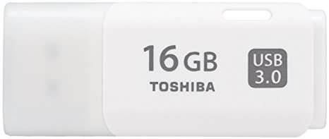 Toshiba TransMemory U301 16GB USB Flash Drive USB 3.0 - White - THN-U301W0160E4