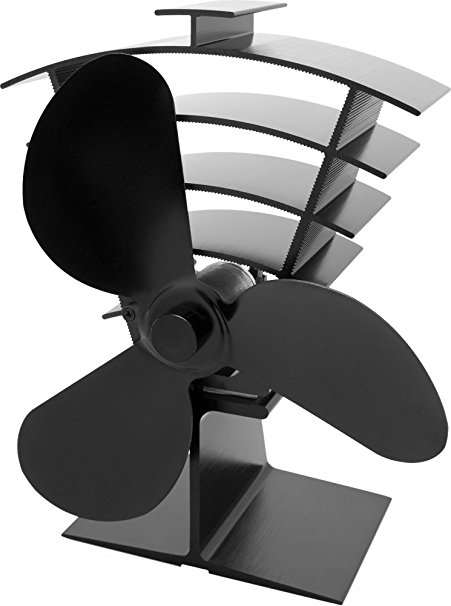 Valiant Ventum III 3-Blade Heat Powered Log Burner & Stove Fan (FIR363)