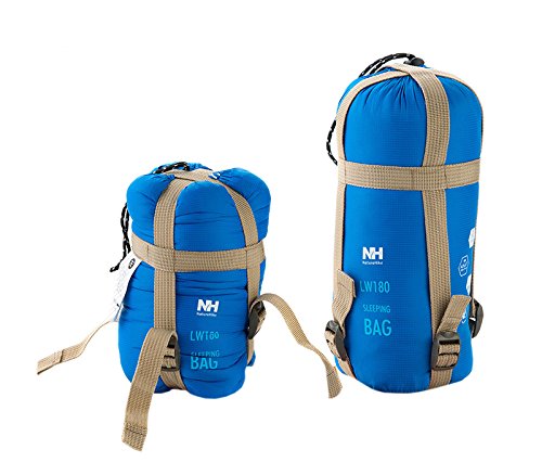 Naturehike Outdoor Sleeping Bag Camping Sleeping Bag Envelope Sleeping Bag (Light blue)