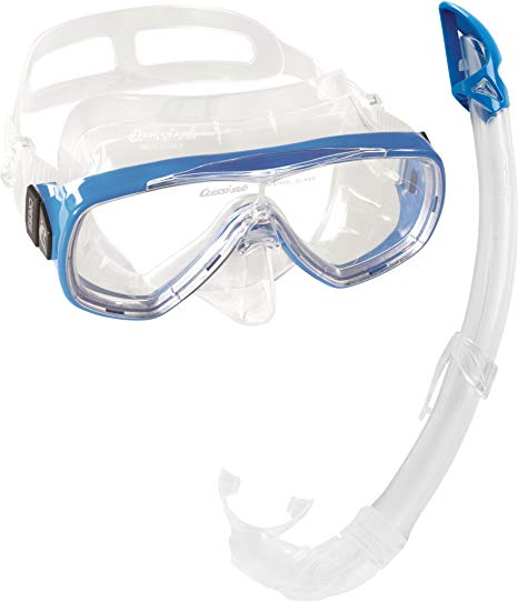 Cressi ONDA & MEXICO, Adult Combo (Mask and Snorkel) for Scuba Diving, Snorkeling, and Swimming - Cressi: 100% Made in Italy Since 1946