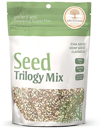 Ancestral Roots Seed Trilogy Mix - Ancient and Powerful Superfood Mix - 10 oz